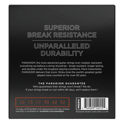 Ernie Ball ParaDigm Slinky String gauge:10-52 image 5