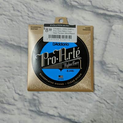 D'Addario EJ46 Pro-Arte Nylon Classical Guitar Strings, Hard Tension image 7