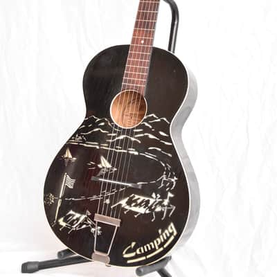 Framus Camping 5/3 – 1958 German Vintage Parlor Wander Guitar / Gitarre image 3