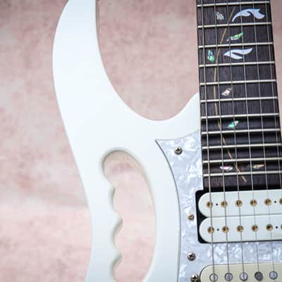 IBANEZ MIJ JEM7V-WH Steve Vai Signature "White + Rosewood" (2006) image 9