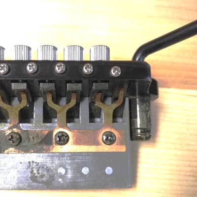 Fender 211-26 Fine Tuner Trem 1990s - Black/Chrome image 3