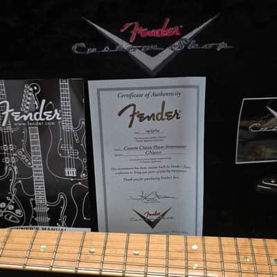 Fender Custom Shop Classic Player Stratocaster 2004 Sunburst Birdseye Neck Sperzel Tuners 3TSB image 2