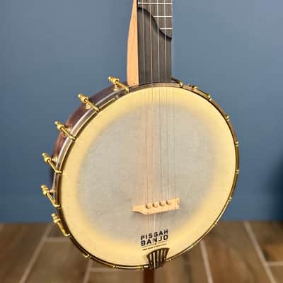 Pisgah A-Scale Cherry Rambler Special 5-String Banjo with 11" Copper Spun-Over Rim image 3