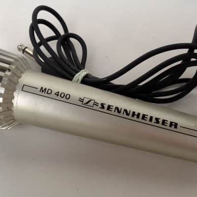 Vintage RARE Sennheiser MD 400 Dynamic microphone Guitar/Voice 1979 image 1