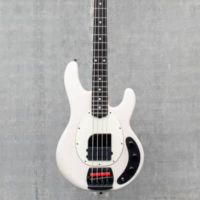 Music Man Tim Commerford StingRay Bass Passive Fight Night White image 3