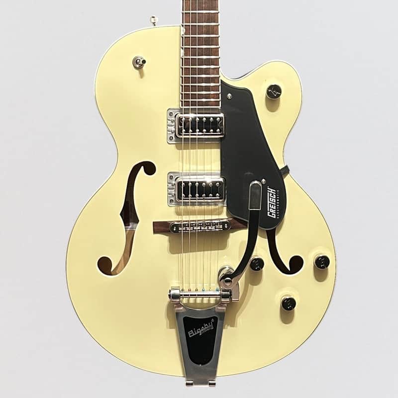 Gretsch G5420T Electromatic Classic Hollowbody Single-Cut Electric Guitar - Two-Tone Vintage White/London Grey image 1