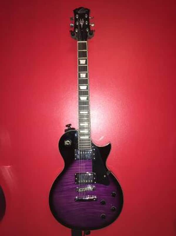 Oscar Schmidt OE20 Trans Purple Burst image 1