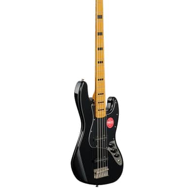 Squier Classic Vibe 70s Jazz Bass V 5 String Maple Neck Black image 8