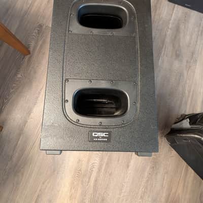 QSCK12.2 12'' Active 2-Way Loudspeaker (Pair), QSC KS112 Powered Subwoofer (pair), 2 Mounting Poles image 6
