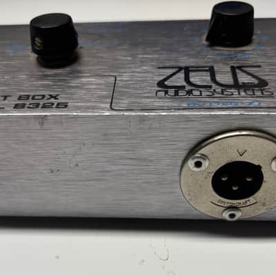 Zeus Audio Systems Model 8325 Direct Box 1980’s - Anodized Aluminum image 3