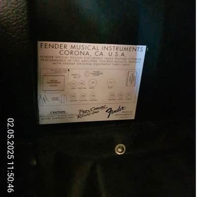 Fender Pro Reverb Amp 2000er - Schwarz image 12