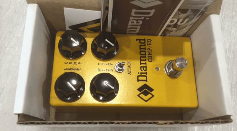Diamond Comp/EQ Optical Compressor Pedal image 1