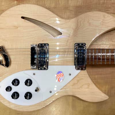 Rickenbacker 330 MG 6-String Electric Guitar MapleGlo (Natural) image 4