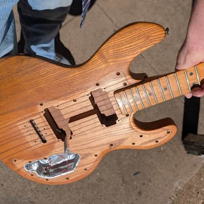 Peavey T-60- Natural guitar Body & Neck with Tuners (Project) image 2