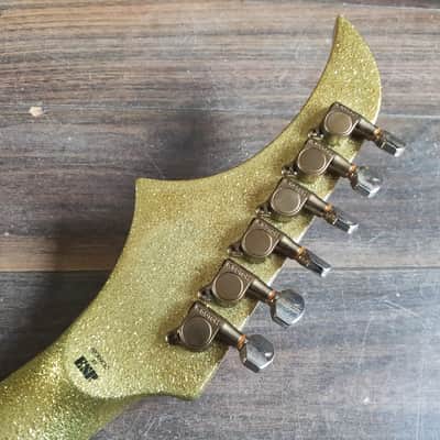 2000's Edwards Japan E-LK-100DK w/Floyd Rose & ESP Pickups (Gold Sparkle) image 10
