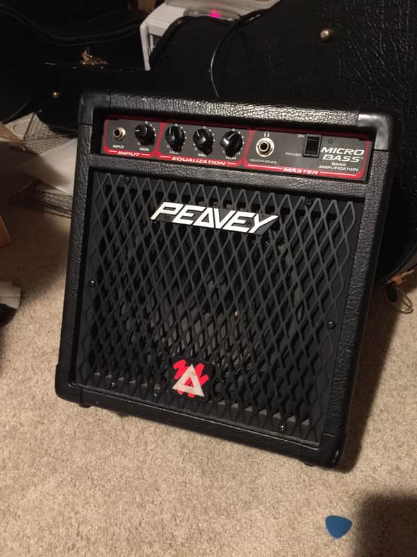 Peavey MicroBass 20-Watt 1x8 Bass Practice Amp image 1
