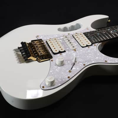Ibanez JEM7VPWH Steve Vai Signature 6str Electric Guitar w/Bag - White 816 image 1