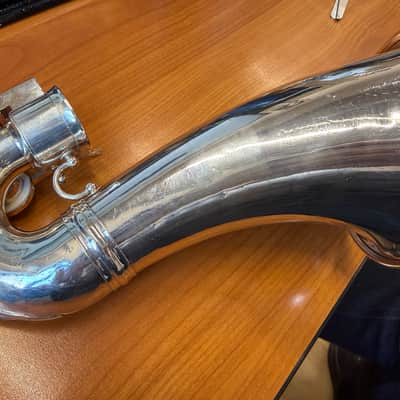 Professional Bass Clarinet Yamaha 621 - Silver plate image 6