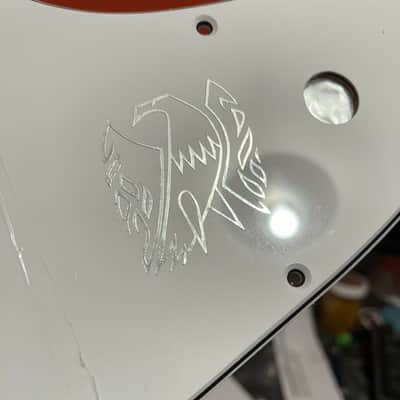 3 Ply White/Black/White for 2017 Gibson Firebird Studio T Pickguard + Decal image 5