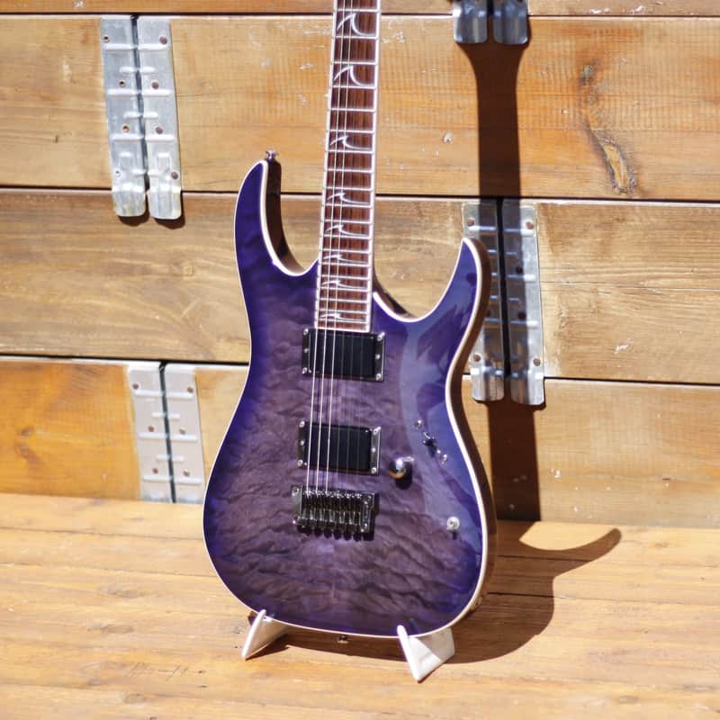 Ibanez RGA72QM-TLB Transparent Lavender Burst image 1