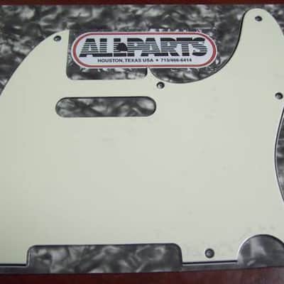 Pickguard For Fender Tele, 8 Mounting Holes, 3-Ply - PARCHMENT