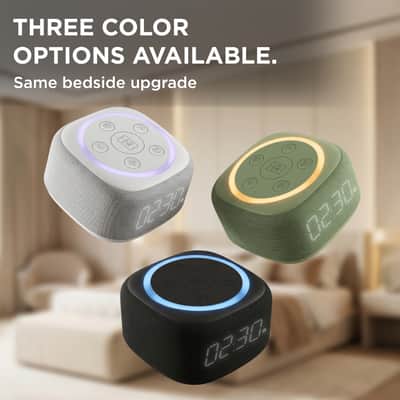Gemini BRS-180 Bluetooth Home Speaker – Night Light, 15 Sleep Sounds, LED Alarm Clock & Voice-Assistant Button image 6