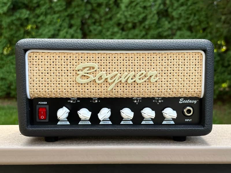 Bogner Ecstasy Mini 30-Watt Solid State Guitar Amp Head MINT w/ Power Supply & Box 2021 - Present - Black image 1