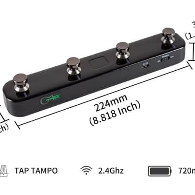 GTRS / Mooer GWF4 | Wireless Footswitch. New with Full Warranty! image 2
