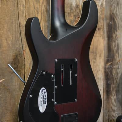 Schecter Diamond Series C-1 FR - Red Burst image 9