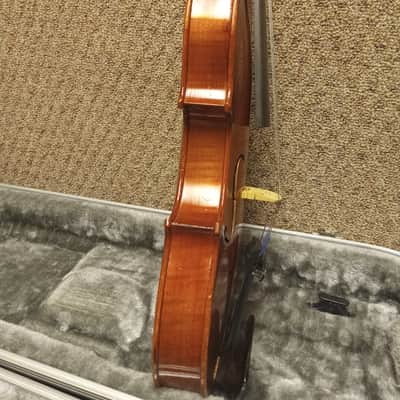 Detroit Violin Company Black Mountain 3/4 Violin serial 456114 - Natural image 5