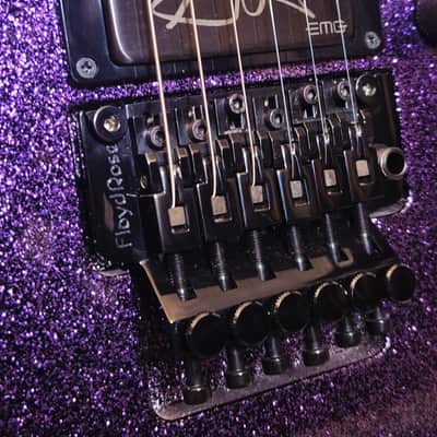 ESP Custom Shop KH-2 Kirk Hammett Signature 2018 - Purple Sparkle ☆VIDEO☆ image 12