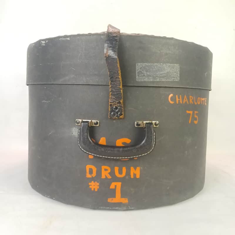 12x16" Tenor Tom Drum Case 12x18" Hard Shell Fibre Fiber Humes&Berg Vintage USA image 1