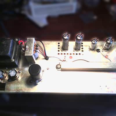 Guyatone GA-620 mid/late 1960's Tan Alligator Tolex image 6