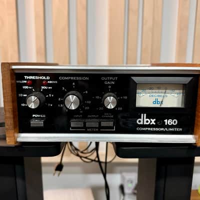 その他 dbx 160 VU DBX 160 VU Compressor / Limiter Stereo Pair Rare Vintage DBX