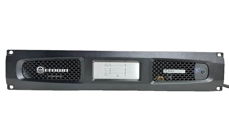 Crown DCi 2|300 2Ch , 300W @ 4Ω Analog Power Amplifier, 70V/100V #2135 (One)THS image 1