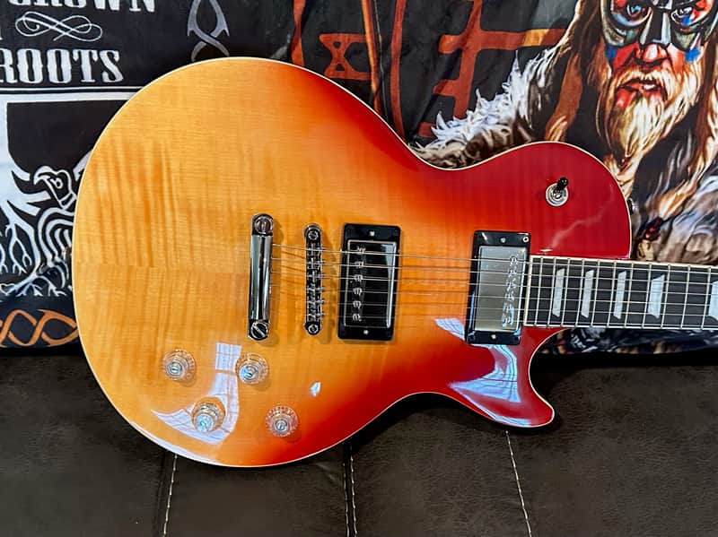 Epiphone Les Paul Modern - Orange Magna Fade image 1