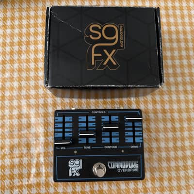 SolidGoldFX Commodore Overdrive 2022 - Present - Black / Blue image 1