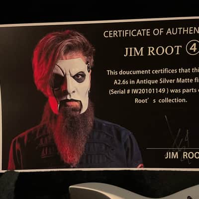Jim Root Collection Solar A2.6s Antique Silver Matte image 4