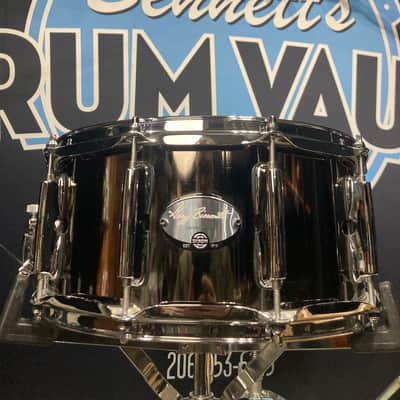 Dixon - 6.5x14" Greg Bissonette Signature Snare Drum, 2014 Black Nickel image 1