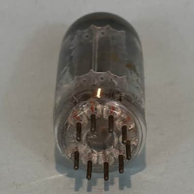 RCA 6CG7 6FQ7 Vintage Gray Plate Halo Getter Tube! T429 image 5
