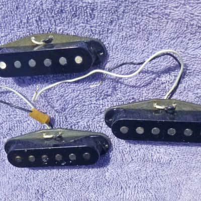 1979 1980 1981 1982 Fender USA Stratocaster pickups with X1 Strat bridge pickup - MINTY! image 13
