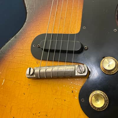 Vintage Gibson Melody Maker Singlecut 1960 1961 Sunburst Worn Les Paul Jr image 17