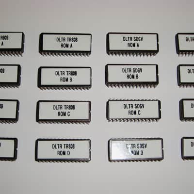 Custom Kawai R-50 Eprom Drumkit Set For The Emu Drumulator