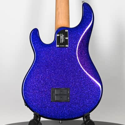 Ernie Ball Music Man StringRay 5 Special HH Bass Guitar- Violet Sparkle Burst 2026 (K10866) image 3