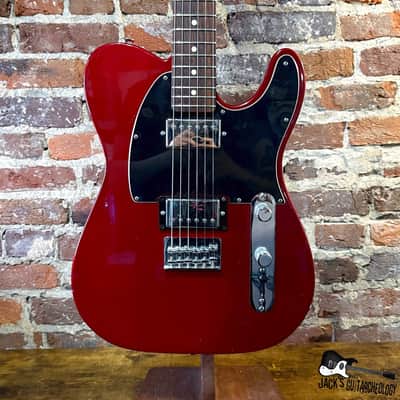 Fender Black Top Telecaster HH Electric Guitar (2010s - Candy Apple Red)