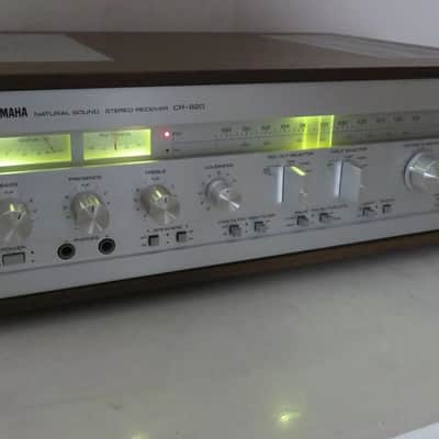 YAMAHA CR-820 STEREO RECEIVER FULLY SERVICED RECAPPED + LED'S image 4