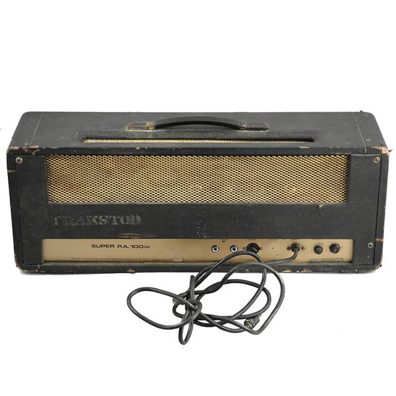Marshall JMP 1968 Super PA 100 4-Channel 100-Watt Amp Head 1967 - 1975 image 2