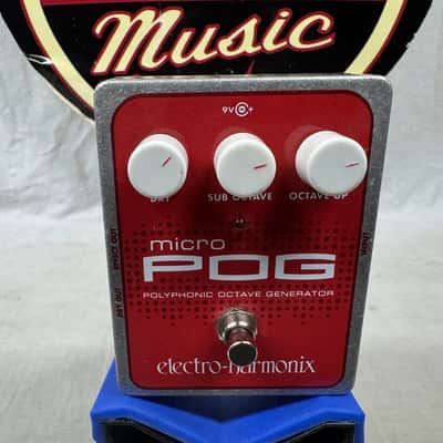 Electro-Harmonix Micro POG p.o.g. Polyphonic Octave Generator Pitch Shifter Harmonizer Pedal image 2