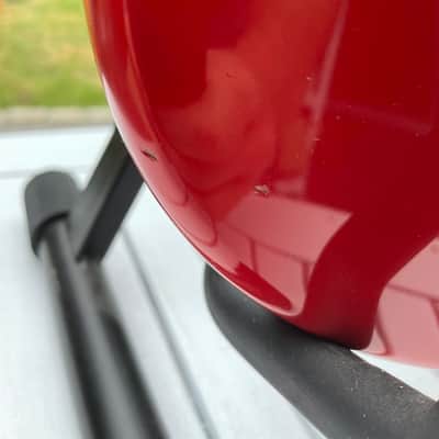 Kramer Baretta 85 Candy Red Banana Headstock image 11