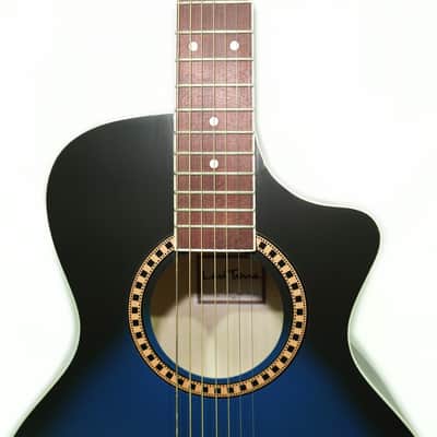Guitar New Seven 7 Strings Acoustic Guitar Сutaway, made in Ukraine image 2